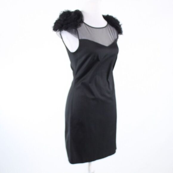 Georgina Chapman black bodycon dress 6 - Picture 3 of 8